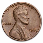 1959-1982 Copper Lincoln Cent 50-Count Roll Avg Circ