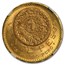 1959 Mexico Gold 20 Pesos MS-66 NGC (Restrike)