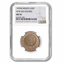 1959 Mexico Gold 20 Pesos MS-70 NGC (New Dies Restrike)