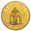 1959 Mexico Gold Medallic 20 Peso Carranza Centenary AU