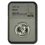 1959 Washington Quarter MS-67+ NGC