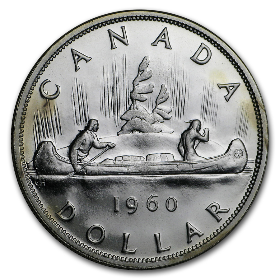 Buy 1960 Canada Silver Dollar BU Prooflike APMEX