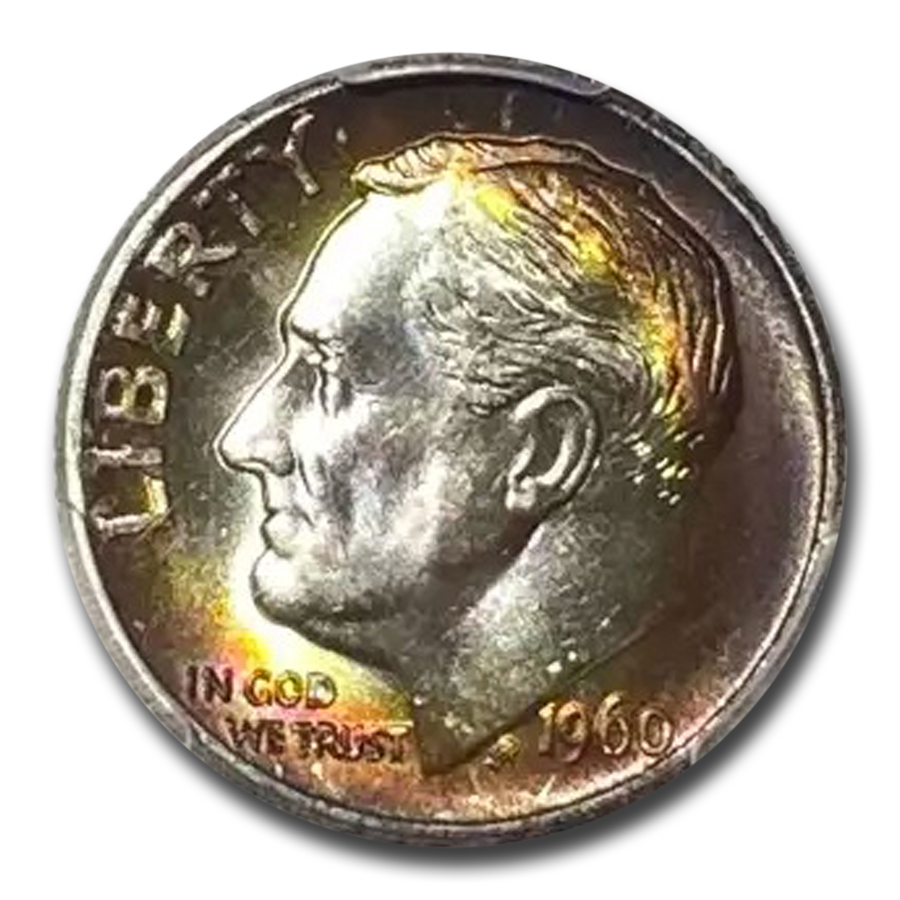 Buy 1960-D Roosevelt Dime MS-66+ PCGS (FB) | APMEX