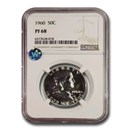 1960 Franklin Half Dollar PF-68 NGC