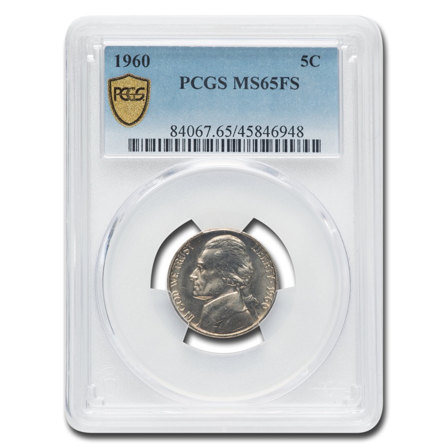 Buy 1960 Jefferson Nickel MS-65 PCGS (FS) | APMEX