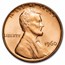 1960 Lincoln Cent Large Date BU (Red)