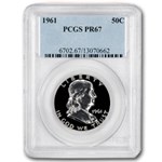 1961 Franklin Half Dollar PR-67 PCGS