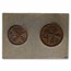 1961 Katanga 5 & 1 Franc Two Coin Set