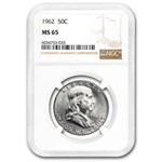 1962 Franklin Half Dollar MS-65 NGC