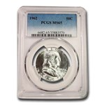 1962 Franklin Half Dollar MS-65 PCGS