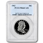 1962 Franklin Half Dollar PR-66 CAMEO PCGS