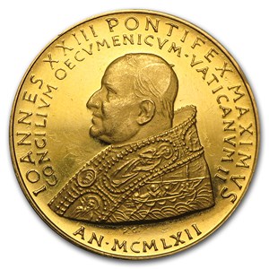 Buy 1962 Vatican City Gold Medal Pope John XXIII AU | APMEX