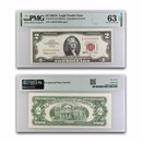 1963-A $2.00 U.S. Note Red Seal CU-63 EPQ PMG (Fr#1514)
