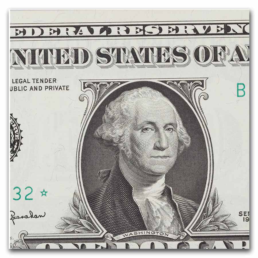 Buy 1963* (B-New York) $1.00 FRN CU (Fr#1900-B*) Star Note! | APMEX