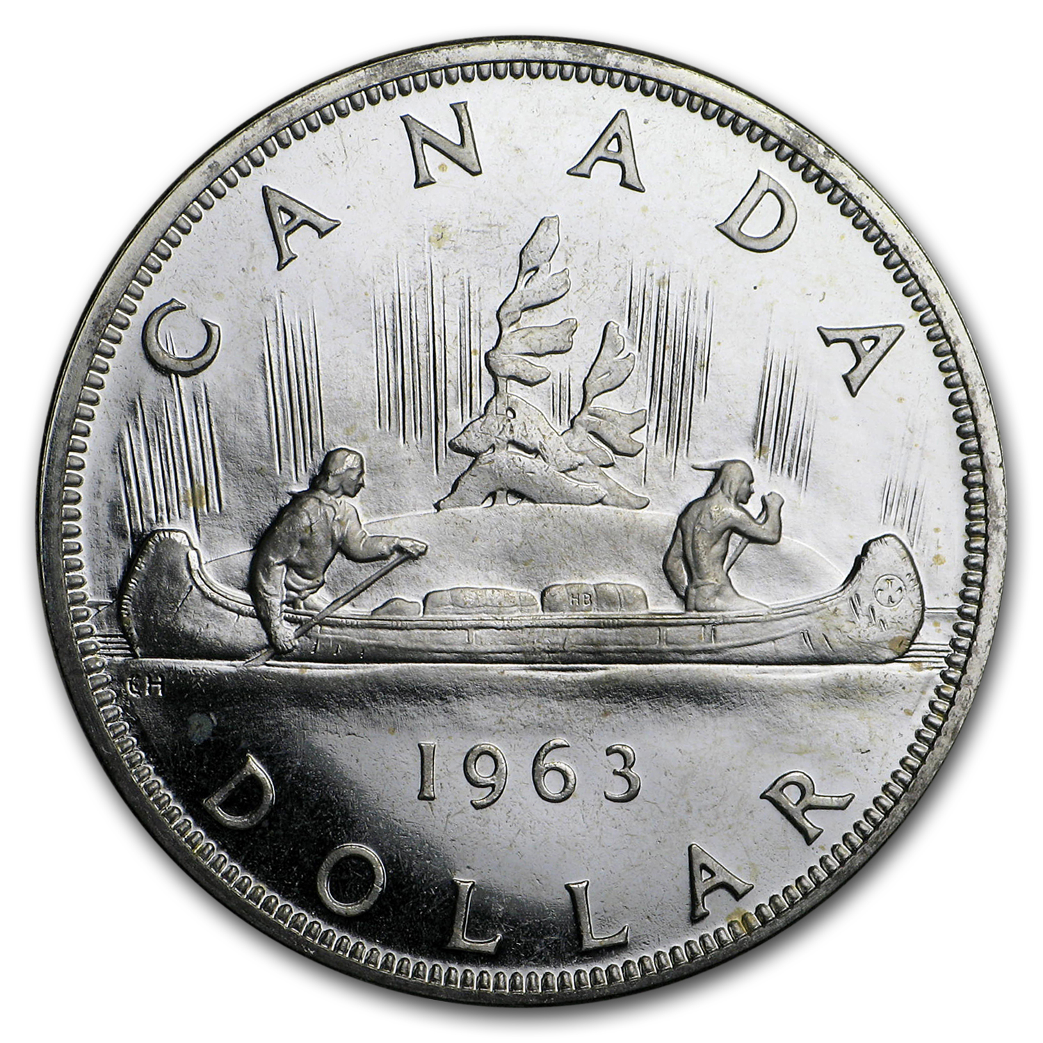 Buy 1963 Canada Silver Dollar BU Prooflike APMEX