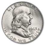 1963-D Franklin Half Dollar BU