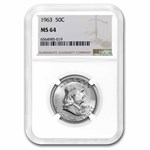 1963 Franklin Half Dollar MS-64 NGC