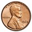 1963 Lincoln Cent BU (Red)