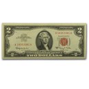 1963 thru 1963-A $2.00 U.S. Notes Red Seal CU
