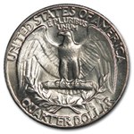 1963 Washington Quarter BU