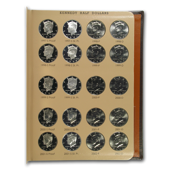 Buy 1964-2019 Kennedy Half Dollar Complete Set 190 Coins (Dansco) | APMEX