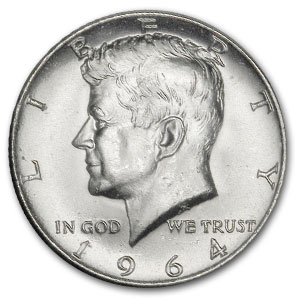 Buy 1964 Kennedy Half Dollar BU | APMEX