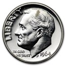 1964 Roosevelt Dime Gem Proof