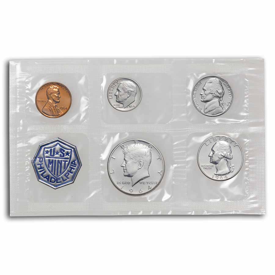 Buy Uncirculated 1964 U.S. Mint Proof Coin Set APMEX