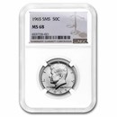 1965 Kennedy Half Dollar MS-68 NGC (SMS)