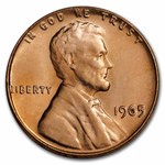 1965 Lincoln Cent BU (Red)