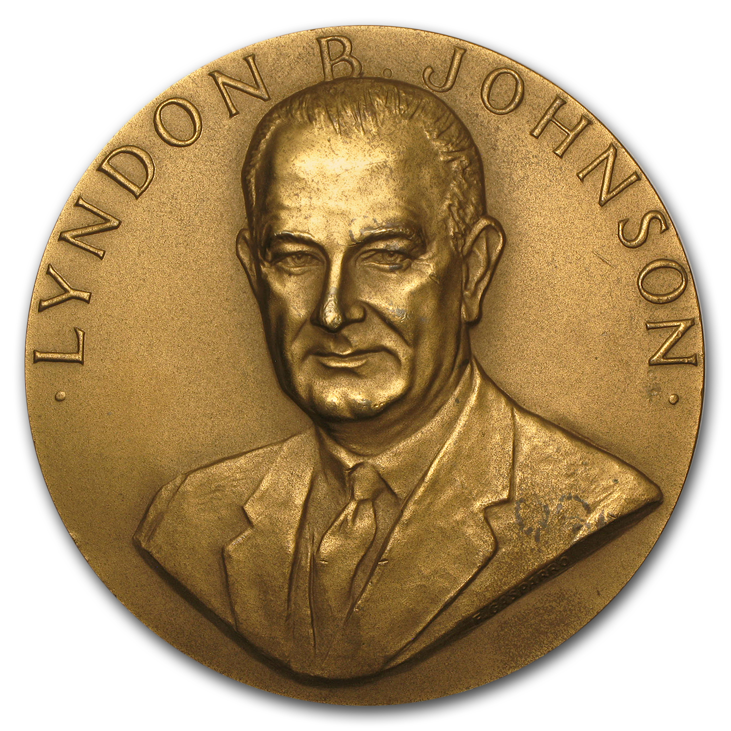 Buy 1965 Lyndon B. Johnson Presidential Inaugural Medal | APMEX