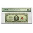 1966 $100 U.S. Note Red Seal CU-65 EPQ PMG (Fr#1550)