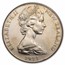 1967-1976 New Zealand Dollar Elizabeth II BU (Decimalization)