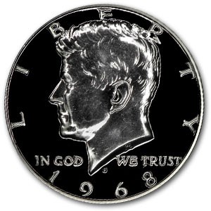 1968-S Kennedy Half Dollar Gem Proof