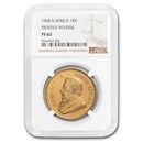 1968 South Africa 1 oz Gold Krugerrand PF-62 NGC (Frosted Rev)