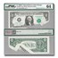 1969-D (G-Chicago) $1 FRN CU-64 PMG (Fr#1907G) Printed Fold Error