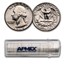 1969-D Washington Quarter 40-Coin Roll BU