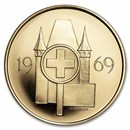 1969 Switzerland Thun Gold Shooting Medal Proof