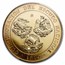 1970-Mo Mexico Coat of Arms Medal MS-65 PCGS (Grove-1096, Gilt)