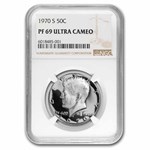 1970-S Kennedy Half Dollar PR-69 UCAM NGC