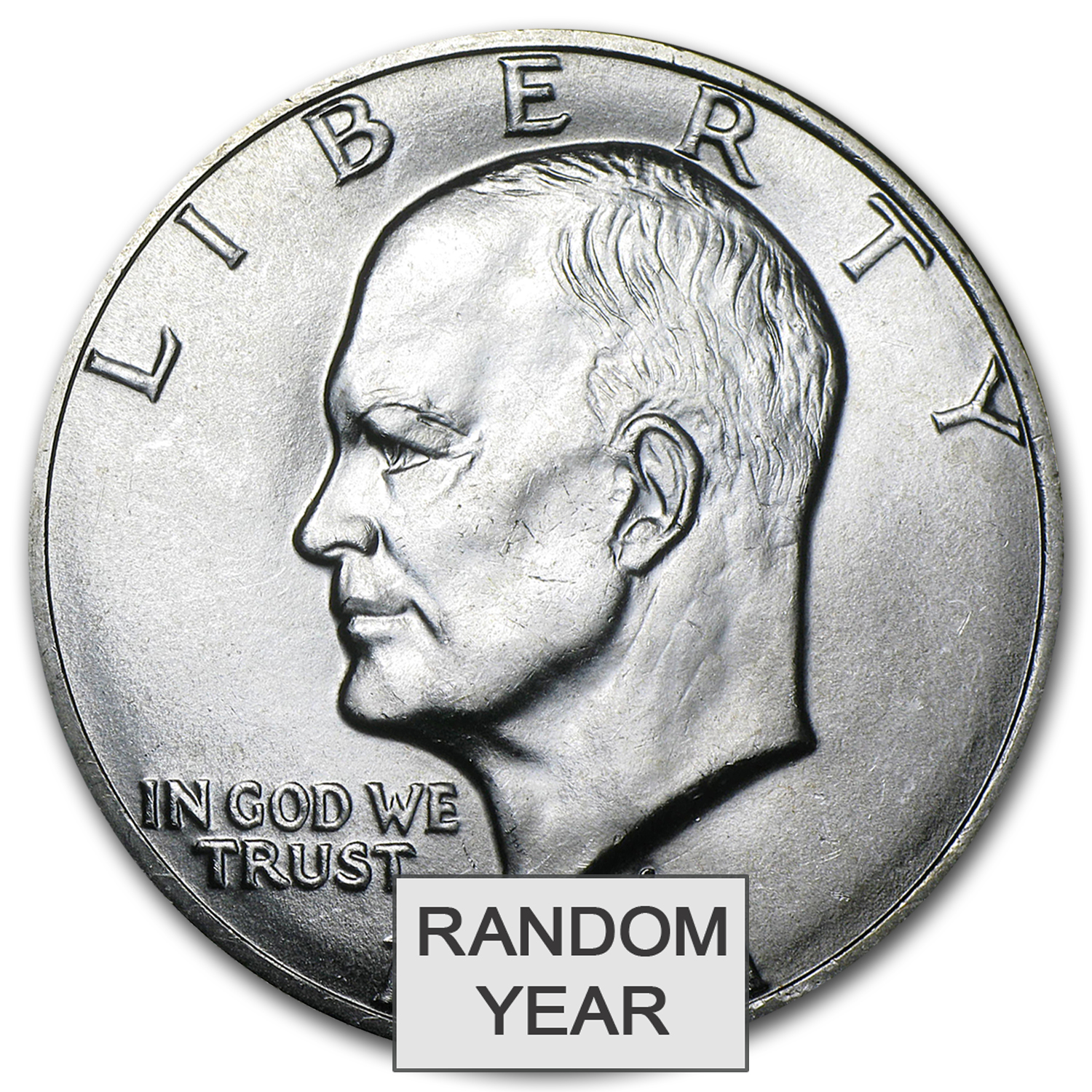 Buy 1971-1976 40% Silver Eisenhower Dollar BU | APMEX