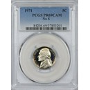 1971 Jefferson Nickel PR-69 Cameo PCGS (No S)