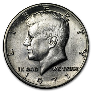 Buy 1971 Kennedy Half Dollar BU | APMEX