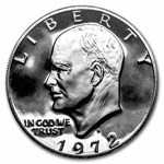 1972-S 40% Silver Eisenhower Dollar Proof (OGP)