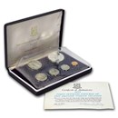 1973 British Virgin Islands 6-Piece Proof Set (w/Box & COA)