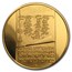 1973 Israel Gold 200 Lirot Independence Proof