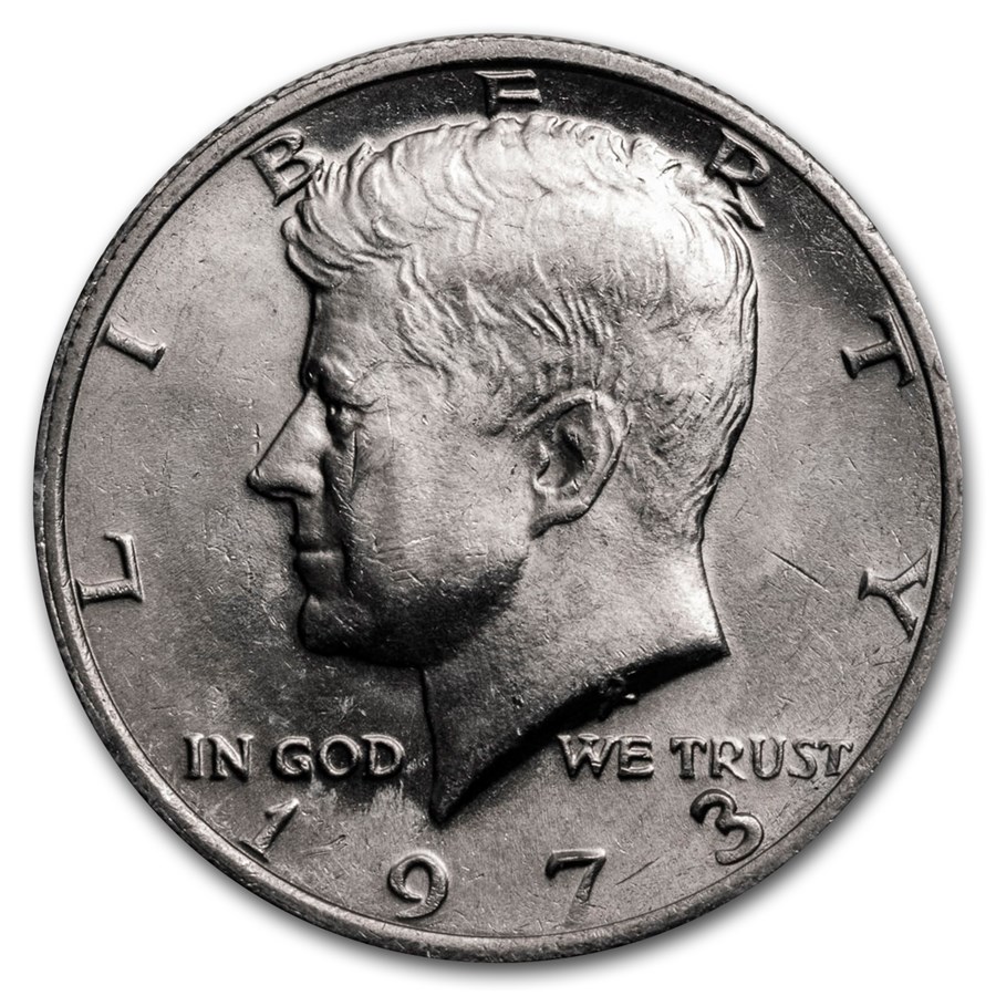 1973 Kennedy Half Dollar BU