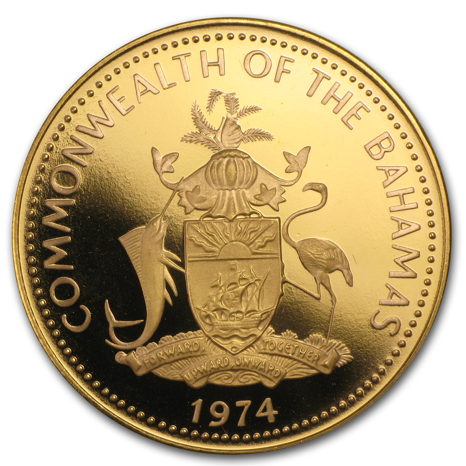 Buy 1974 Bahamas Proof Gold $100 Anniversary Of Independence | APMEX