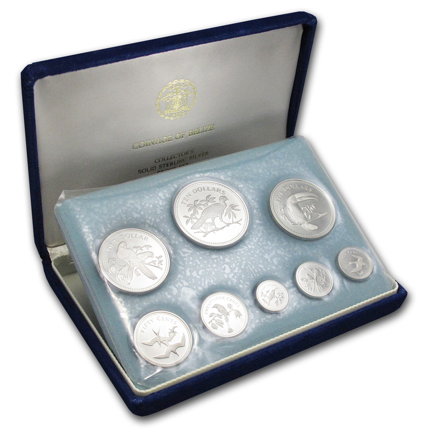 Buy 1974 Belize 8-Coin Proof Set (ASW 2.8377) | APMEX