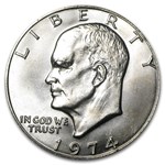 1974 Clad Eisenhower Dollar BU